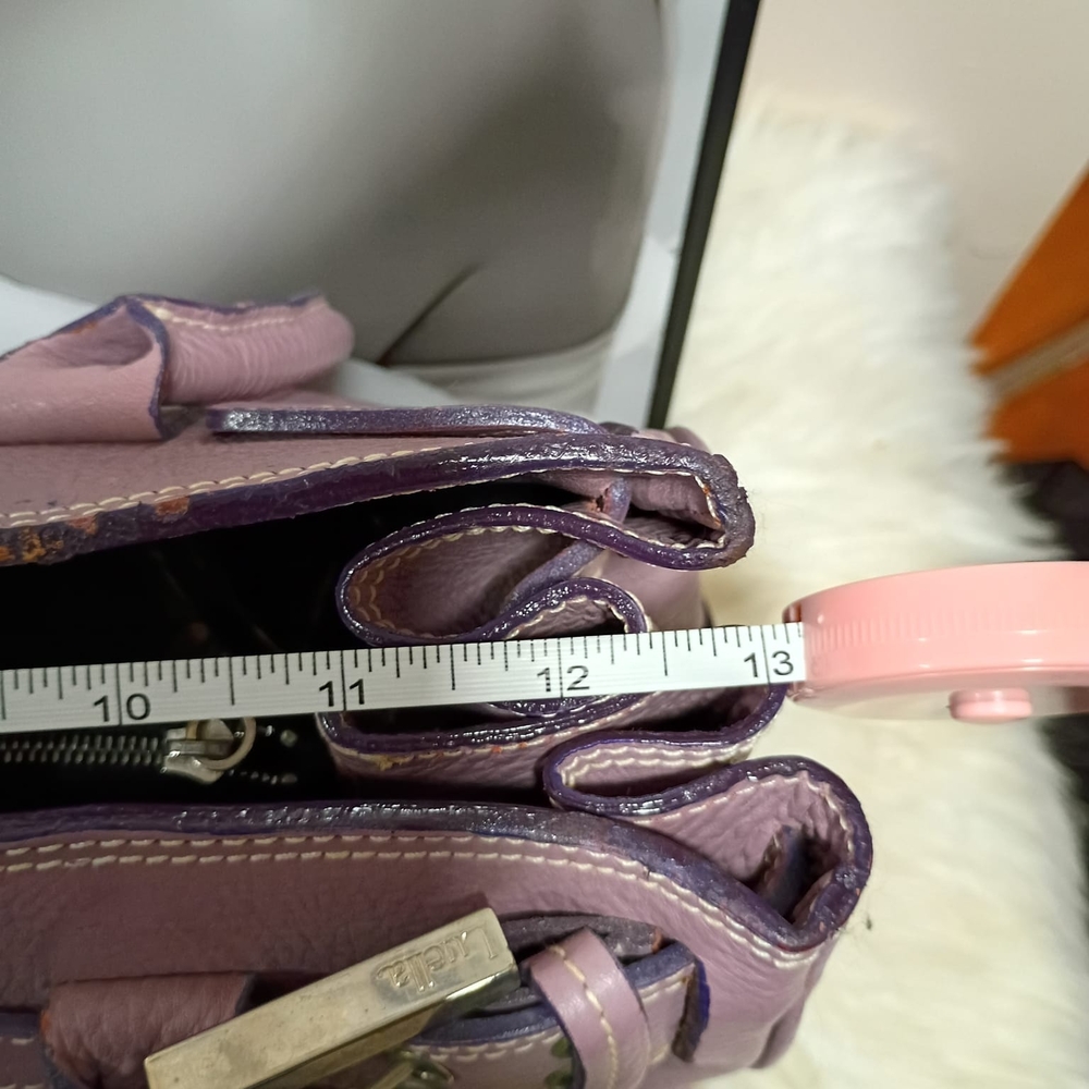 Luella Lavender Satchel Bag - Picture 5 of 9